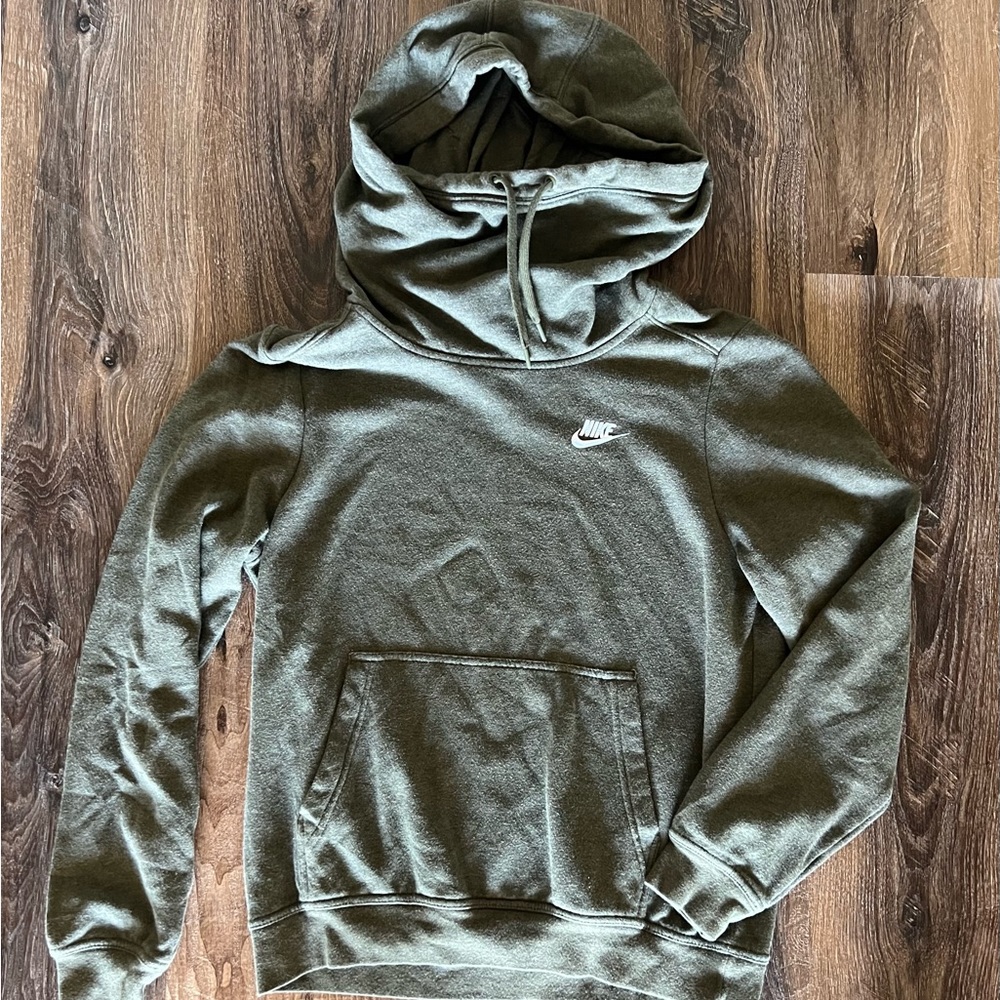Nike Olive Green Hoodie